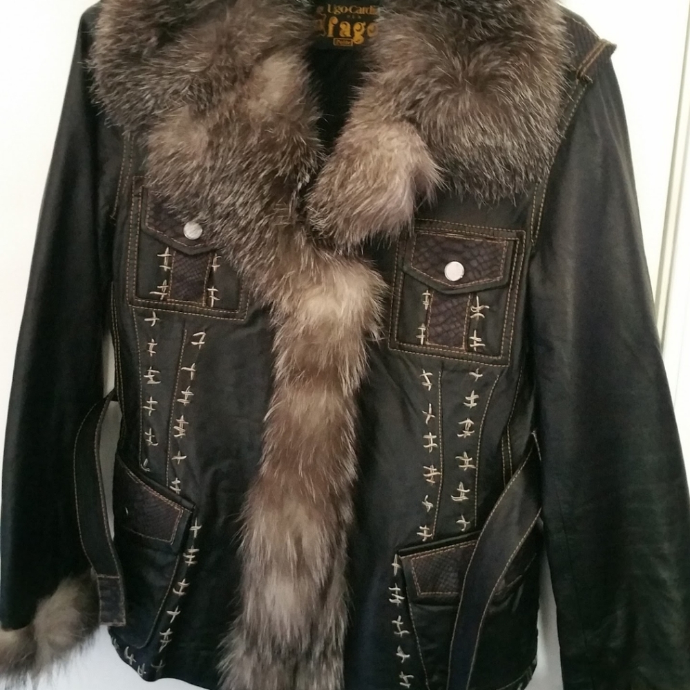 Authentic Leather Jacket From Florence - image 1